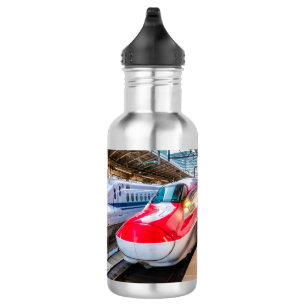 Garrafa Dois Shinkansen na Estação de Tóquio