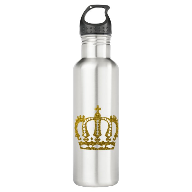 Garrafa Dourada Coroa da Lâmpada (Frente)