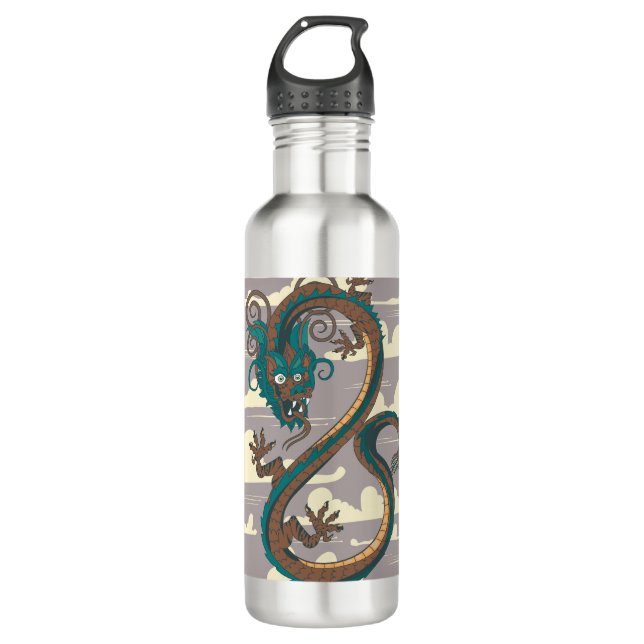 Garrafa Dragão Chinês (Frente)