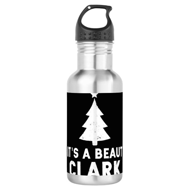 Garrafa É um belo feriado de Natal Clark (Frente)