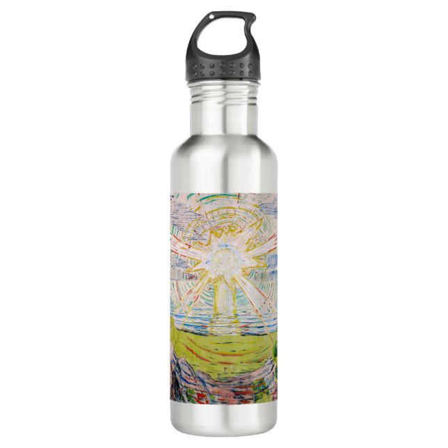 Garrafa Edvard Munch - O Sol 1910 (Frente)