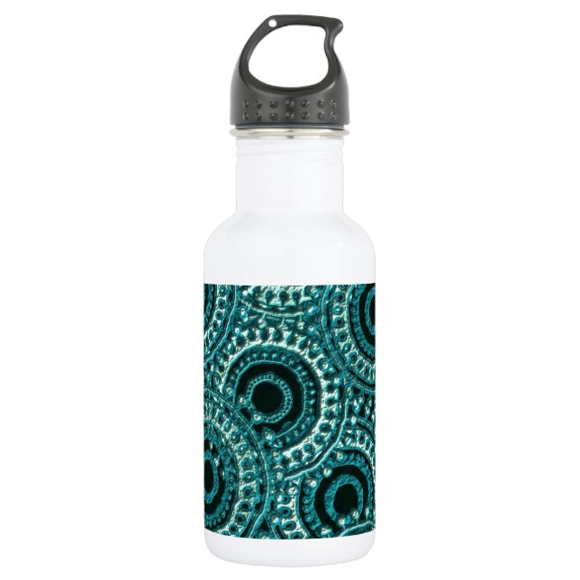 Garrafa Efeito do papel digital (Frente)