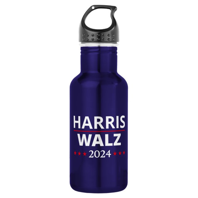 Garrafa Eleição de Harris Walz 2024 III (Frente)