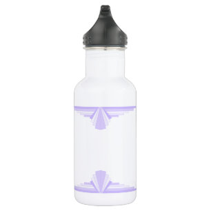 Garrafa Elemento de deco de arte em lilac e roxo 532 ml de