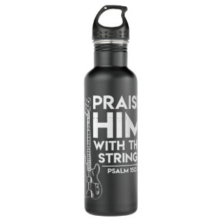 Garrafa Elogia-O Culto Cristão Bass Guitarrista