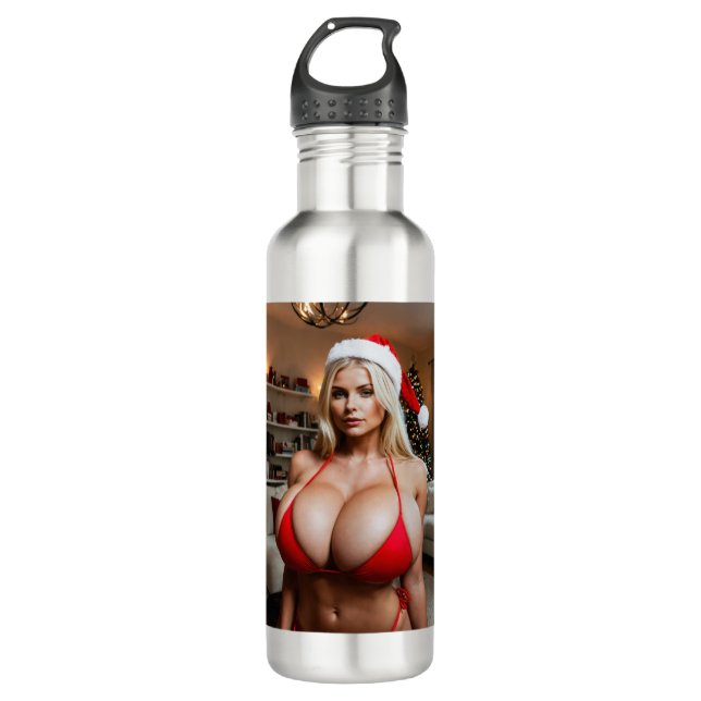 Garrafa Emily Curvee Christmas Water Bottle (Frente)
