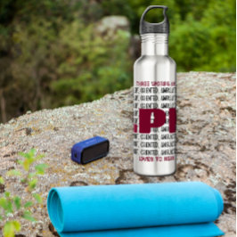 Garrafa Engraçado Alerta LPN Personalizado CNA/MD/EMT/PA/R