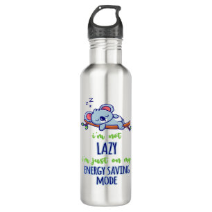 Garrafa Engraçado Koala, não sou preguiçoso, estou só no m