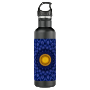 Garrafa Ente auf Blau Kaleidoscope