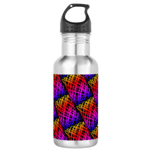 Garrafa Escrivora Simples Meia gota Fundo Negro