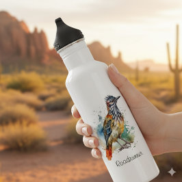 Garrafa Espírito do Deserto, Roadrunner em Aquarela, perso