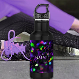 Garrafa Espumantes roxos escuros