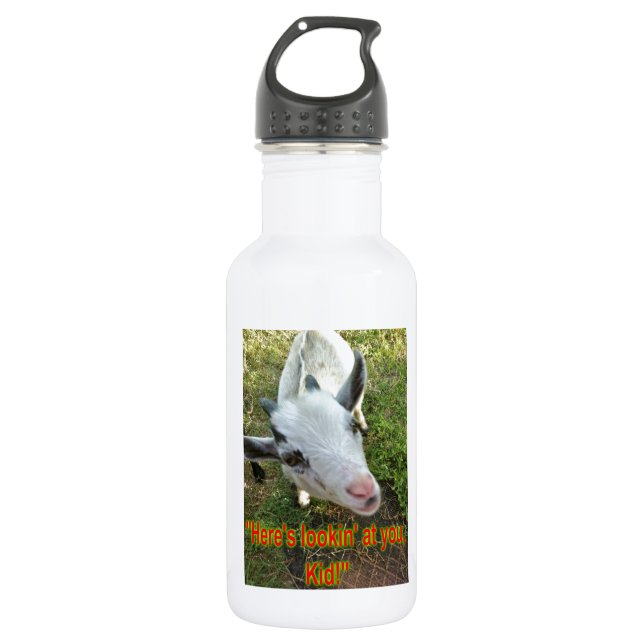 Garrafa Está aqui o lookin em você, miúdo! (Frente)