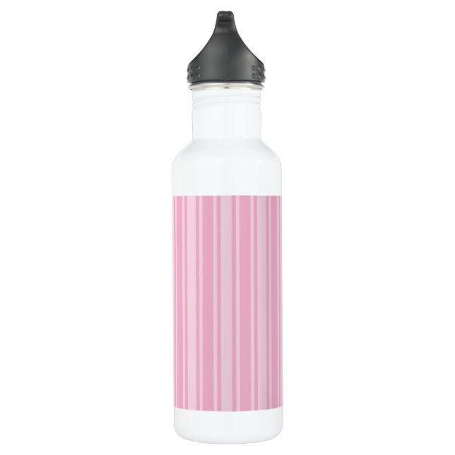 Garrafa Estrias de doces cor-de-rosa pálido (Direita)
