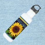 Garrafa Etiqueta de Taxa de Fruta Vintage Art Orangedale G<br><div class="desc">Ilustração Vintage: arte de etiqueta de caixa de fruta para laranjas Orangedale Sunflower marca Valencia. Rótulo da caixa de fruta retrógrada com um grande girassol amarelo florescente.</div>