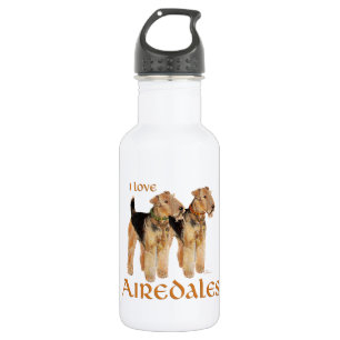 Garrafa Eu Amo Airedales