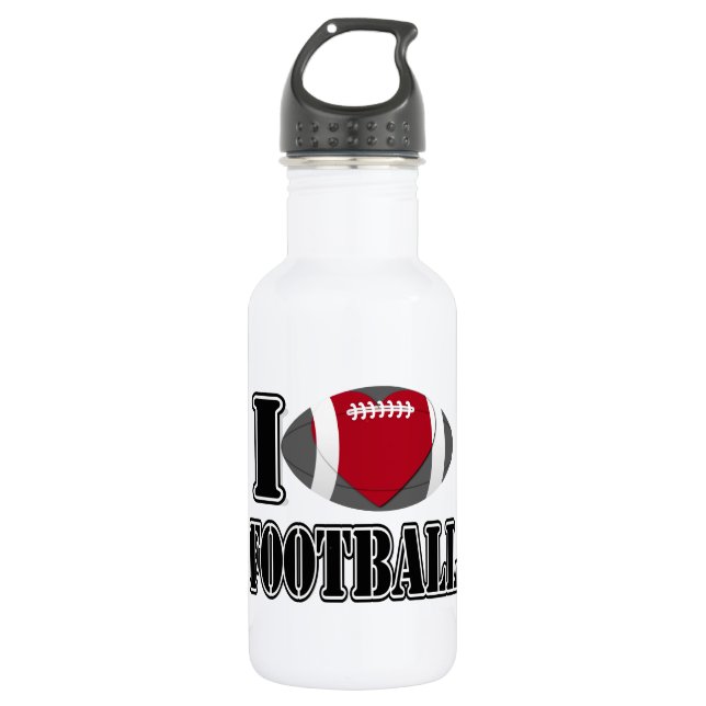 Garrafa Eu Amo Futebol - (Frente)