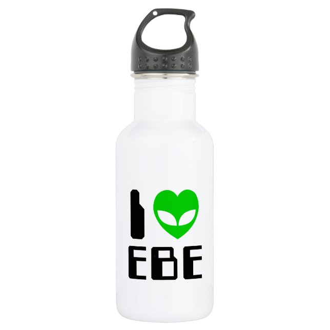 Garrafa Eu Coração Alien EBE (Frente)