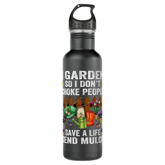 Garrafa Eu Garanto Para Não Pegar Pessoas, Salvar Um Manda (Frente)