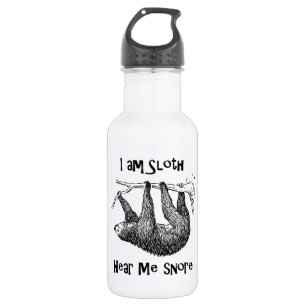 Garrafa Eu sou Sloth Hear Me Snore!