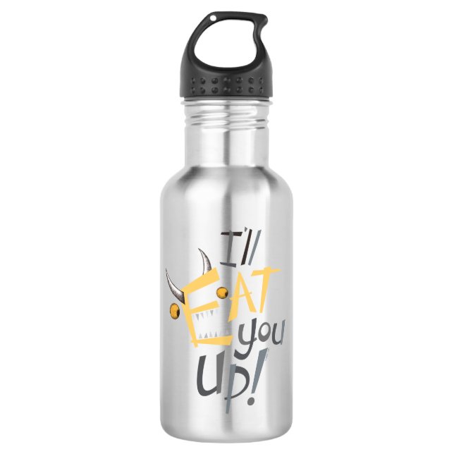 Garrafa Eu vou te comer gráfico (Frente)