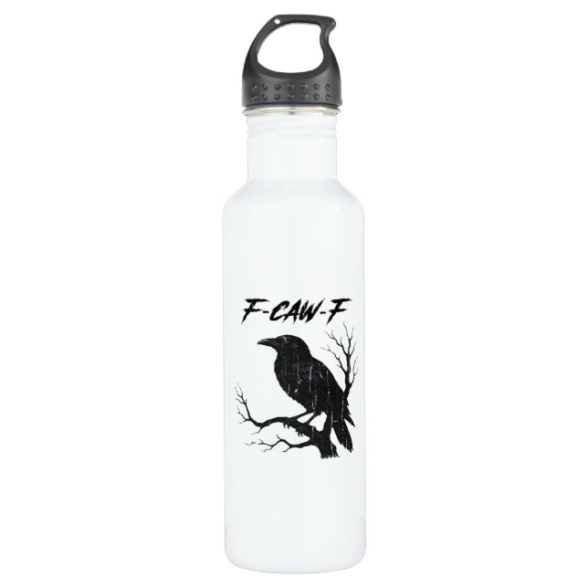 Garrafa F-Caw-F Funny Crow (Frente)