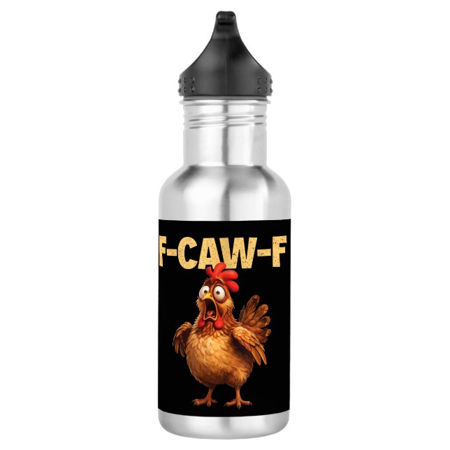Garrafa F Caw F Piada de Frango Humor Negro Sarcasmo  (Direita)