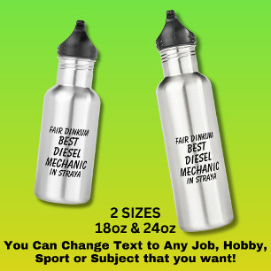 Garrafa Fair Dinkum BEST DIESEL MECHANIC em Straya