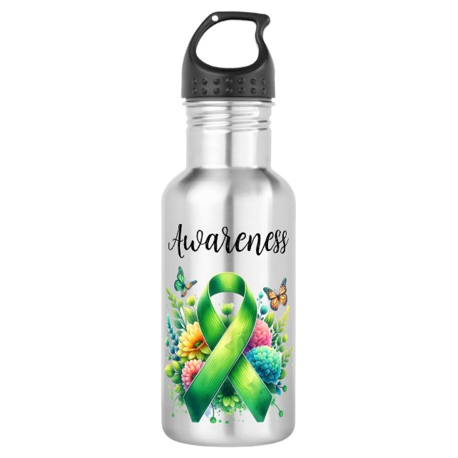 Garrafa Faixa de Sensibilização para a Doença de Lyme (Frente)