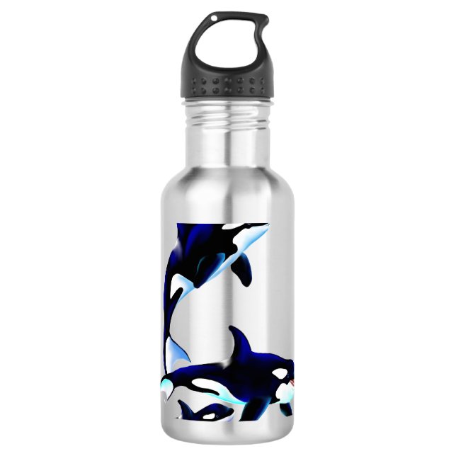 Garrafa Família da orca (Frente)