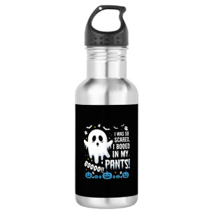 Garrafa Fantasma de Halloween Eu Dei um Boo nas Minhas Cal