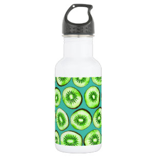 Garrafa Fatia de kiwi no turquesa