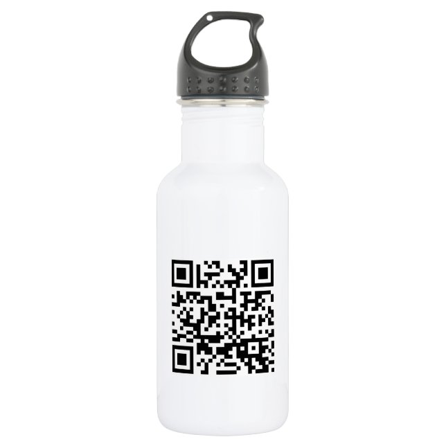 Garrafa Feliz ano novo! — Código QR (Frente)