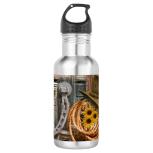 Garrafa Ferradura ocidental do cowboy Hat Lasso