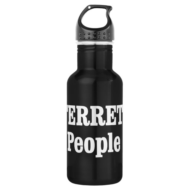 Garrafa FERRETS Também São Pessoas! (Frente)