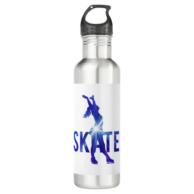 Garrafa Figura Giftware do logotipo do skate (Frente)