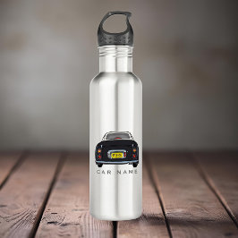 Garrafa Figuras em preto-branco Fígaro Nome do Carro Monog