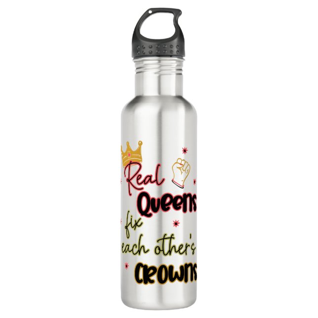 Garrafa Filas reais consertam as corvos uns dos outros (Frente)