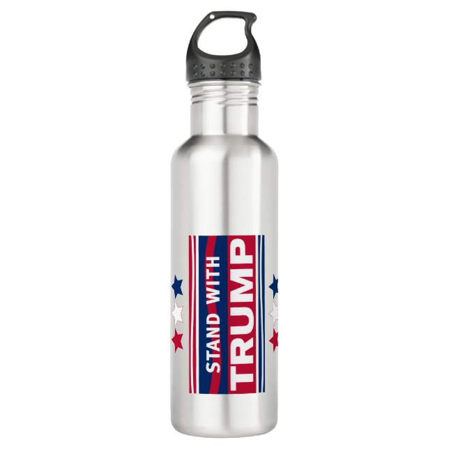 Garrafa Fique com Trump~2024~MAGA (Frente)