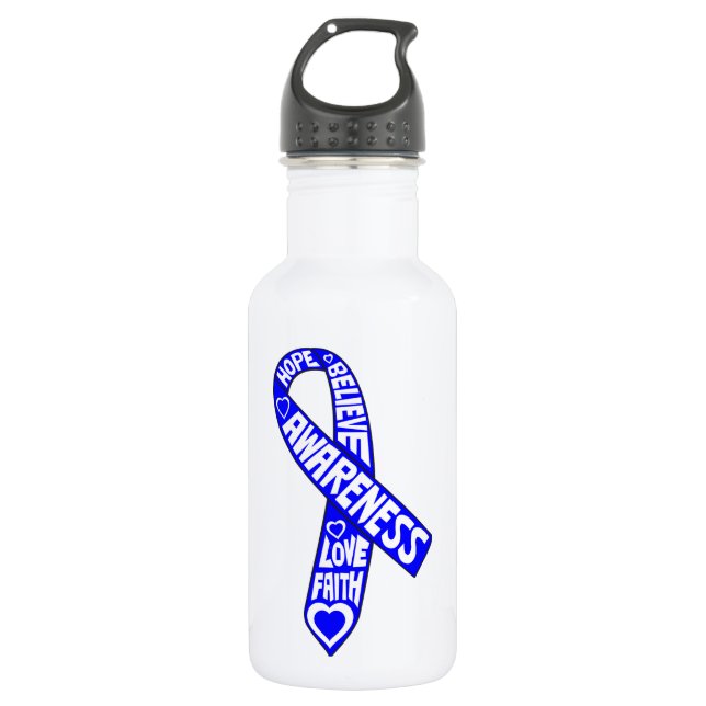 Garrafa Fita Ankylosing dos slogan de Spondylitis (Frente)