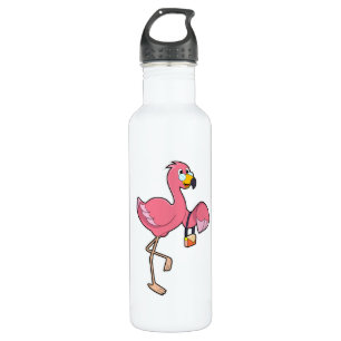 Garrafa Flamingo com bolsa