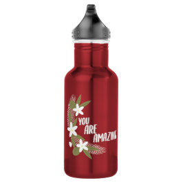 Garrafa Floral Você é incrível