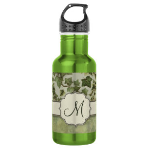 Garrafa Florentine Watercolor Ivy com Monograma