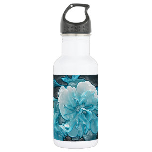 Garrafa Flores porcelanas de fuchsia