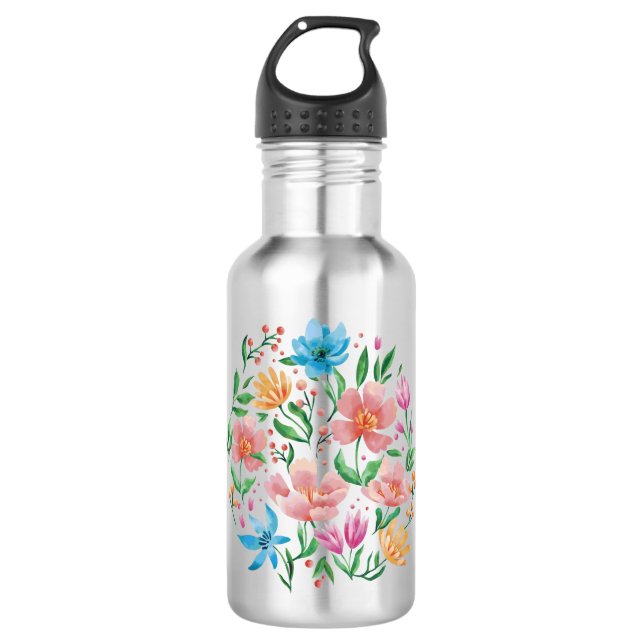 Garrafa Flores selvagens (Frente)