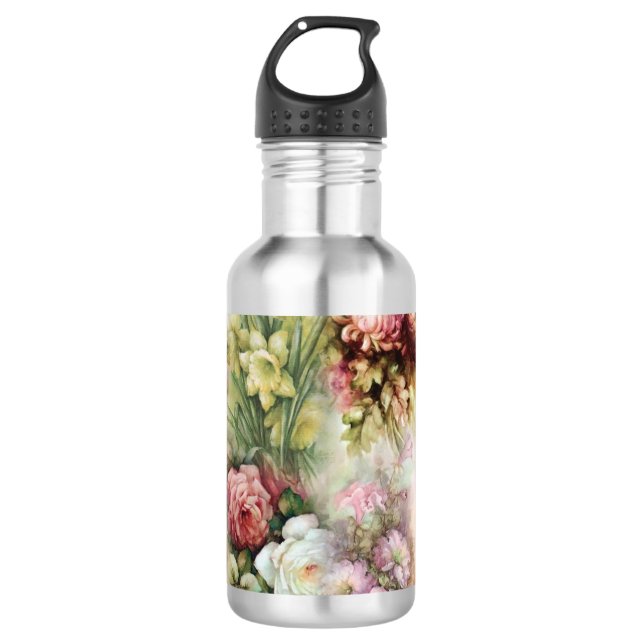Garrafa Flores Vintage (Frente)