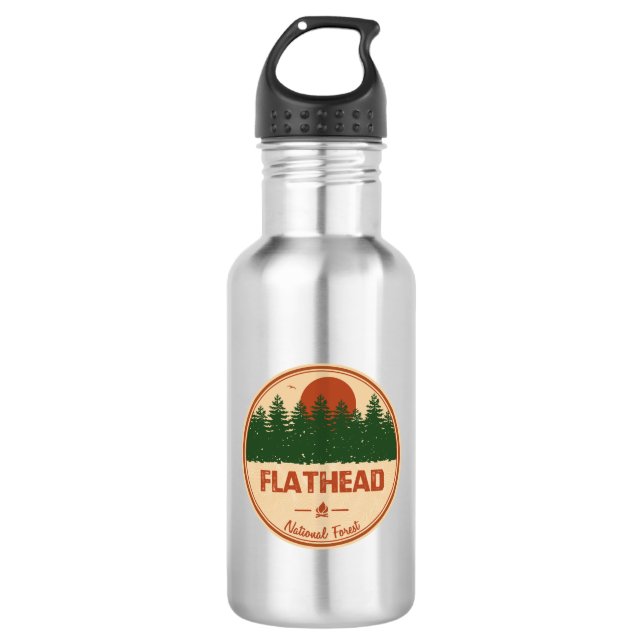 Garrafa Floresta Nacional Flathead (Frente)