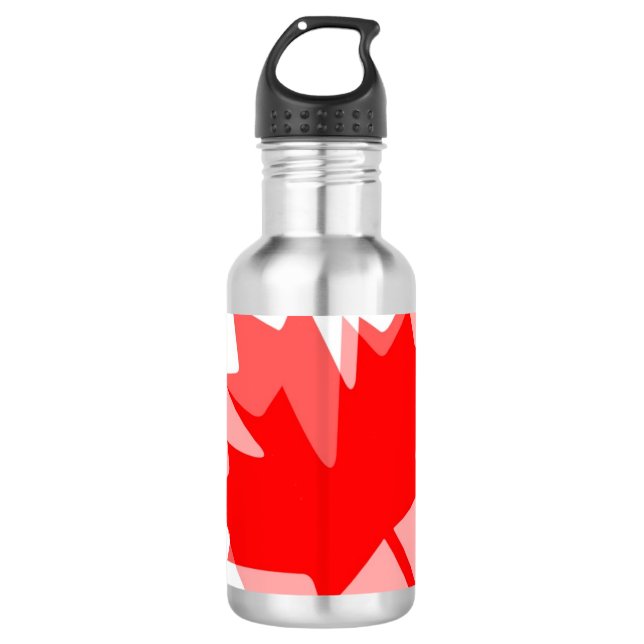 Garrafa Folha de Bordo Canadense Estilo Camadas CANADÁ (Frente)