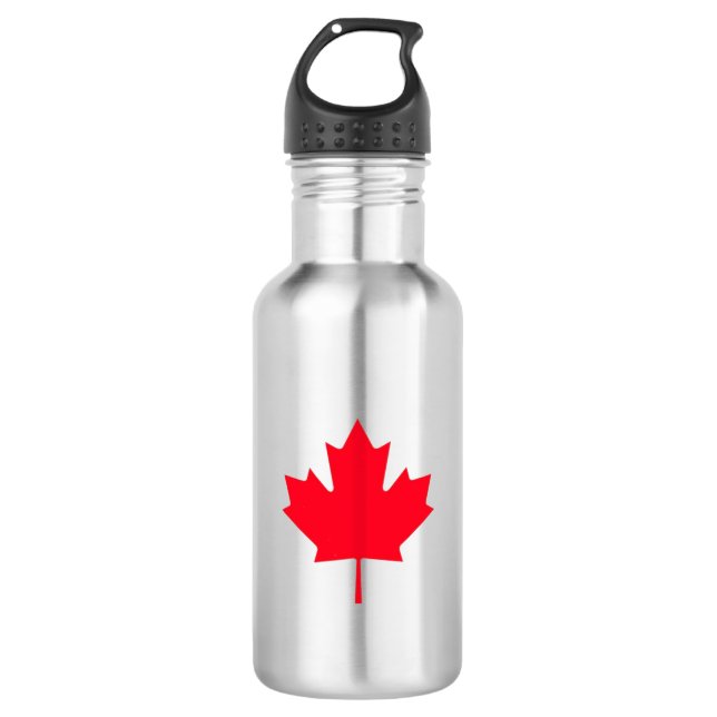Garrafa Folha de Maple Canadense (Frente)