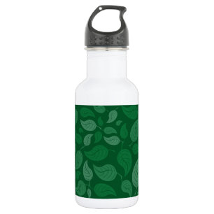 Garrafa Folhas verdes